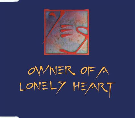 Yes Owner Of A Lonely Heart 1991 Cd Discogs