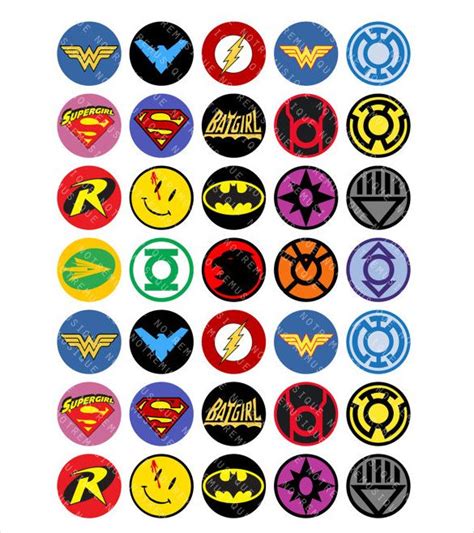 Dc Superheroes Logos Clipart Svg Cutting Files For Cricut Silhouette