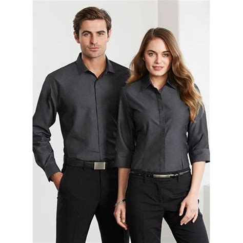 Ladies Hemingway 34 Sleeve Shirt S504lt Work Smart Uniforms Australia Buy Online