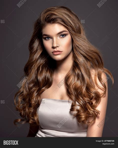 Young Brown Haired Image And Photo Free Trial Bigstock