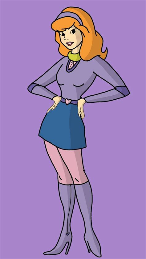 Velma Scooby Doo Daphne Costume Female Cartoon Characters Daphne Blake Vintage Pop Art