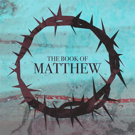 The Book Of Matthew Holy Cross A Lutheran Church And School