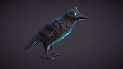 The Raven 3d Model By Alchemyart 20b1ce1 Sketchfab