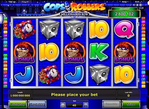 Maybe you would like to learn more about one of these? Cops and Robbers Millionaires Row slot machine