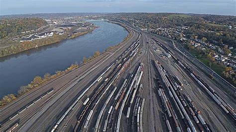 Norfolk Southern Conway Pa Train Yard 10 29 16 1 Youtube