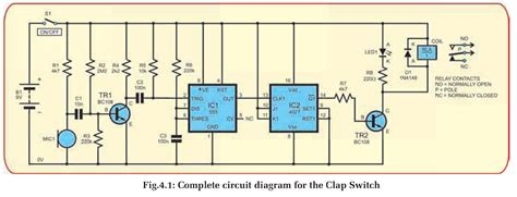 Clap activated switch is an electronics device that can switch on & off a light, fan, radio or any other appliance by the sound of clap. MARCH: Clap switch