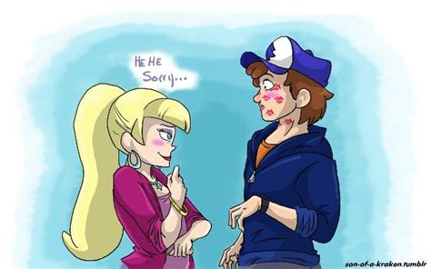 dipper x pacifica kissing reverse gravity falls gravity falls anime gravity falls funny