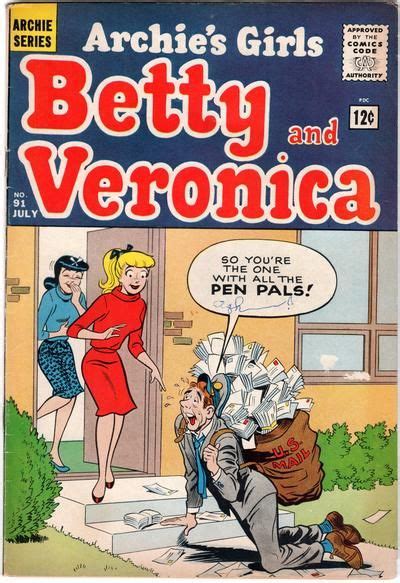 GCD Cover Archie S Girls Betty And Veronica 91 Archie Comic