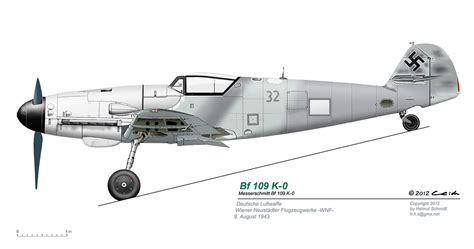 Messerschmitt Bf 109 K 0 K Prototype Workshop Of Wiener Neustädter