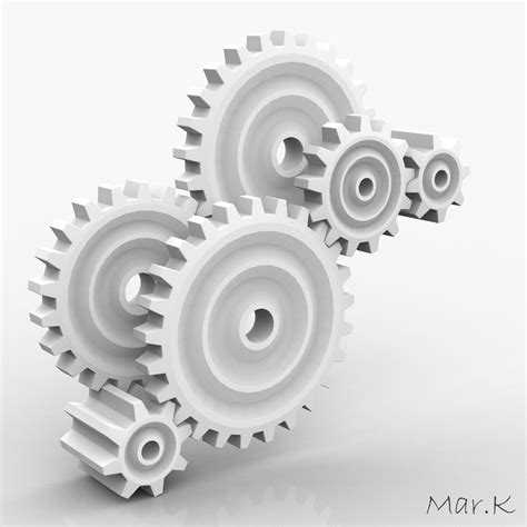 3ds Max Gears