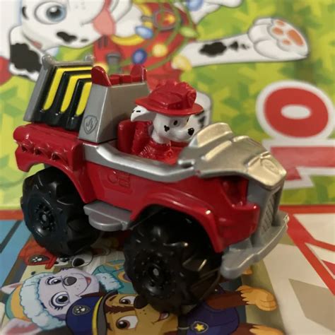 Paw Patrol True Metal Dino Rescue Marshal Collectible Die Cast Vehicle