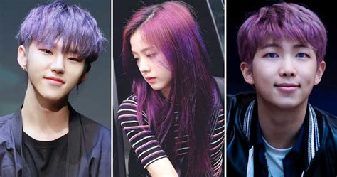 Just 20 K Pop Idols That Rocked Gorgeous Violet Hairstyles Koreaboo