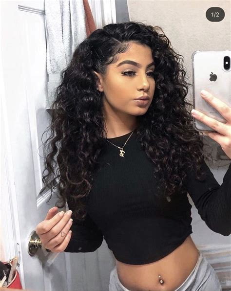 Hairstyles Baddie Curls Curly Hair Styles Naturally Hair Techniques