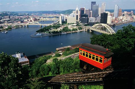 1990s View Of Skyline Pittsburgh Pa Usa Photograph By Vintage Images