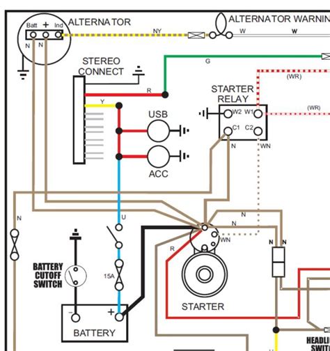 Wiring diagrams may follow different standards depending on the country they are going to be used. CS130 Alternator - Extra Wire Definition : MGB & GT Forum ...