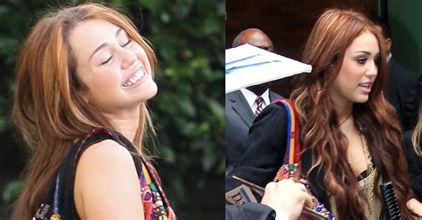 Miley Cyrus Loves Her Super Colorful Mirror And Pompom Bag