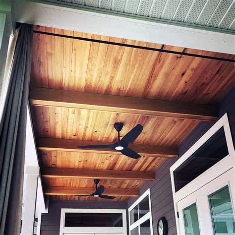 Top 70 Best Porch Ceiling Ideas Covered Space Designs Patio Ceiling