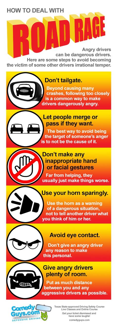 How To Avoid Road Rage Safe Driving Tips Road Rage Car Safety Tips