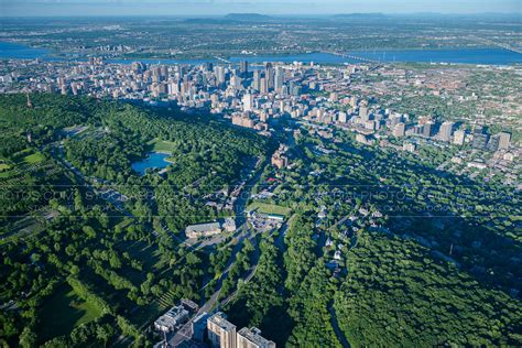 Zipline & aerial adventure parks in quebec city. Aerial Photo | Downtown Montreal, Quebec
