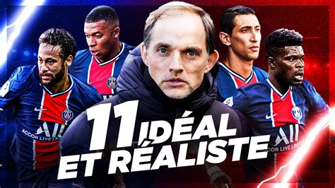 Le Onze IdÉal Et Réaliste Du Psg Pour 20202021 Youtube