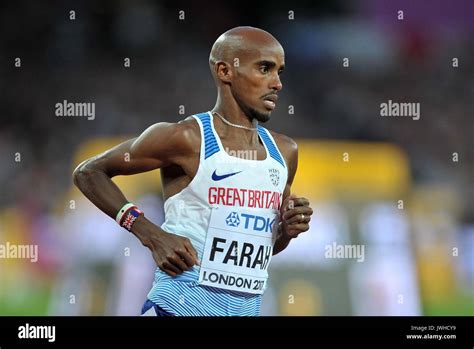 London Uk 12th Aug 2017 Mohamed Farah Gbr In The Mens 5000m Final