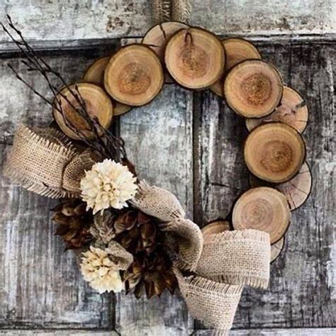 100 Fab Country Rustic Wedding Ideas With Tree Stump Crafts Wreaths