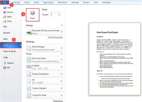 4 Effective Ways To Copy Or Print The Outline Of Your Word Document