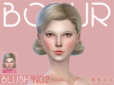 The Sims Resource Blush N02 By Bobur Sims 4 Downloads