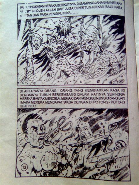 Ilustrasi Siksa dalam Neraka Versi Indonesia dalam Bentuk Komik | KASKUS