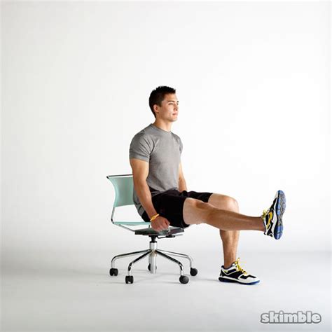 Seated Hip Flexor Lifts Exercise How To Workout Trainer By Skimble