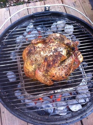 TheSaltedPig: Roast Chicken on the Weber Jumbo Joe