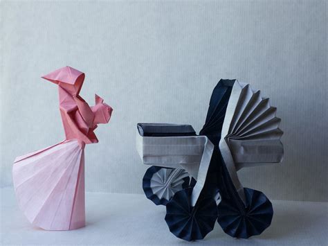 Origami Mother And Child By Orestigami On Deviantart