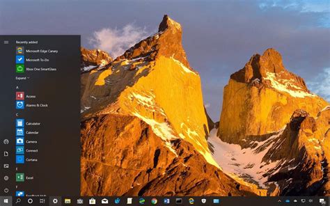 Panoramic Mountains Theme For Windows 10 Download • Pureinfotech