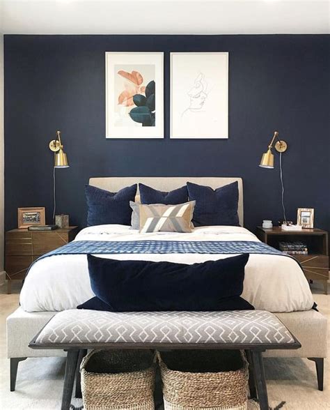 Or if you're decorating your youngster's bedroom, consider your youngster's interests. 33 Epic Navy Blue Bedroom Design Ideas to Inspire You ...