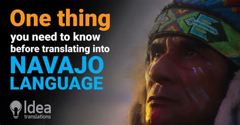 A Case Of An Enigmatic Navajo Language Translation Idea Translations