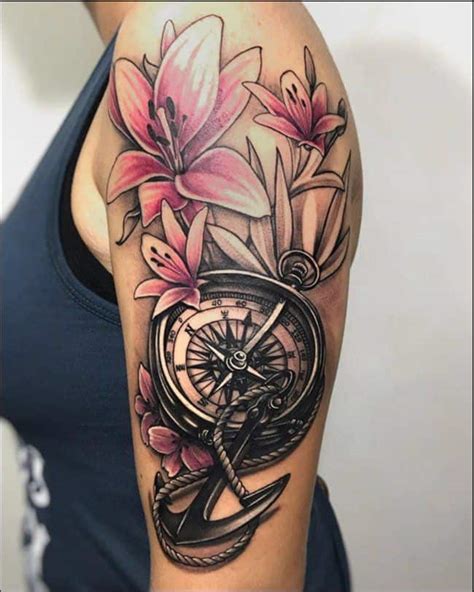 Compass Tattoo Ideas Compass Tattoo Compass Anchor Tattoos My Xxx Hot