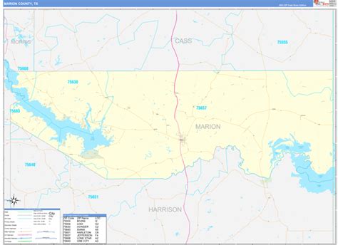 Maps Of Marion County Texas
