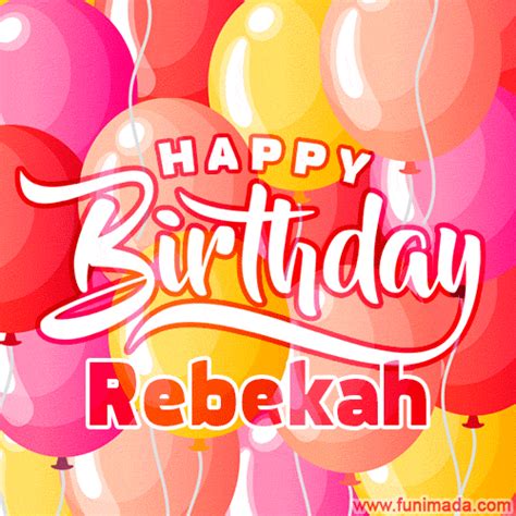 Happy Birthday Rebekah S