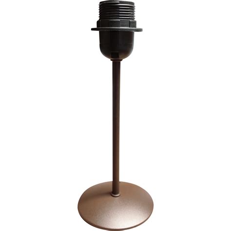 Jolie lampe romantique,pied albâtre ancien, dimensions :* pied h : Pied de lampe rond métal (sans abat jour)