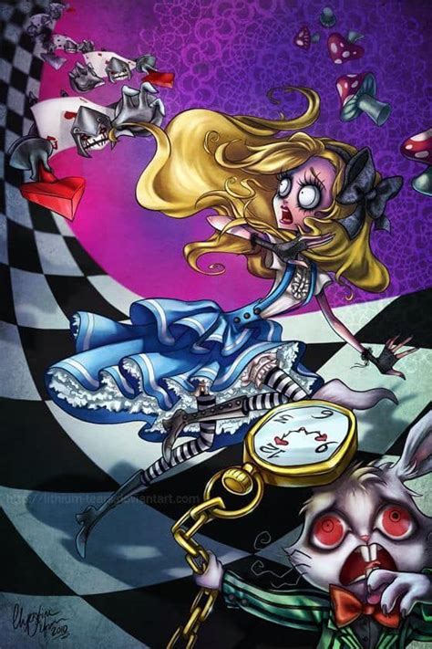 Awasome Creepy Alice In Wonderland Art 2022