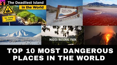 Top 10 Most Dangerous Places In The World To Visit Part 1 Majestic