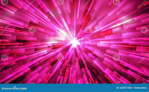 Abstract Hot Pink Burst Background Image Stock Vector Illustration Of