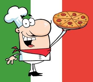 Cartoon moustached italian chef in cook cap. Free Italian Chef Clipart Image 0521-1004-0911-3049 ...