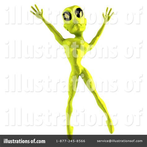 Alien Character Clipart 54121 Illustration By Julos