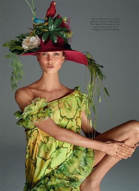 A Daydreamer Falls Into A Doze Karlie Kloss In Italian Vogue