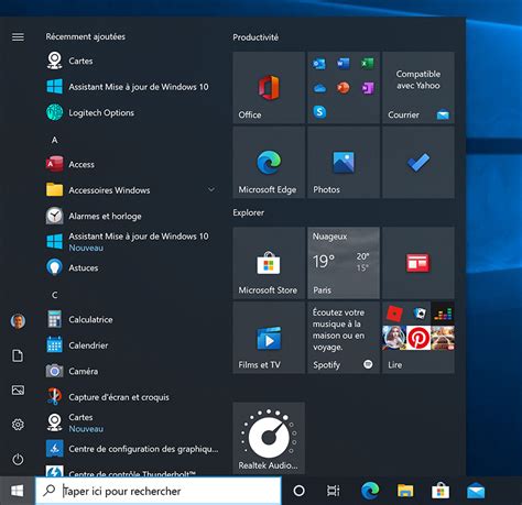 Windows 10 20h2 Est Disponible Avec Son Nouveau Menu Démarrer Comment