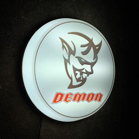 Dodge Demon Led Wall Signs