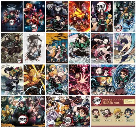 Demon Slayer Poster Anime Manga Art Print Wall Home Room Decor Kimetsu