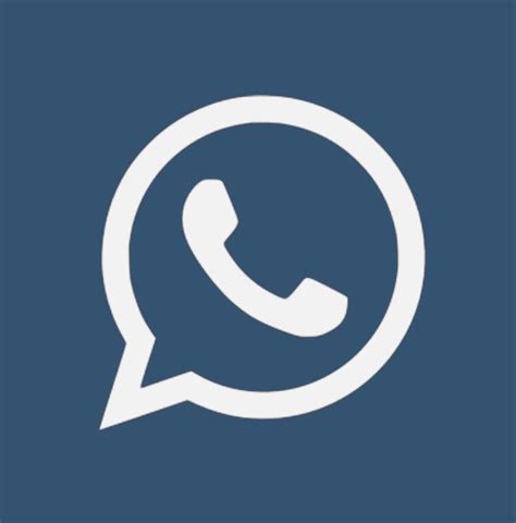 Navy Blue Whatsapp Icon App Store Icon Ios App Icon Design Ios Icon
