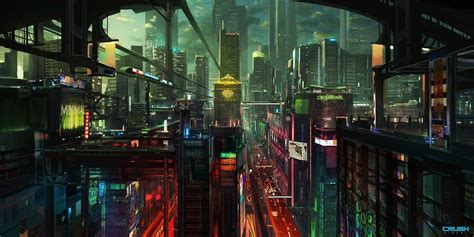 Cyberpunk Night City Wallpapers Top H Nh Nh P